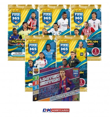FIFA 365 2022 Limited Edition Frenkie de Jong (FC Barcelona) + 5 kaardipakki